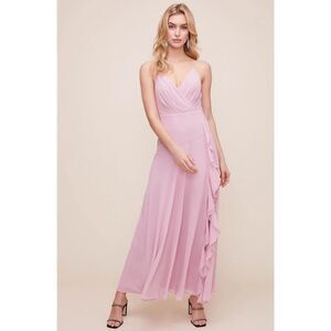 Astr Blush Maxi Dress